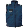 GILET POLIESTERE NAVY/NERO 50          POLAR COFRA